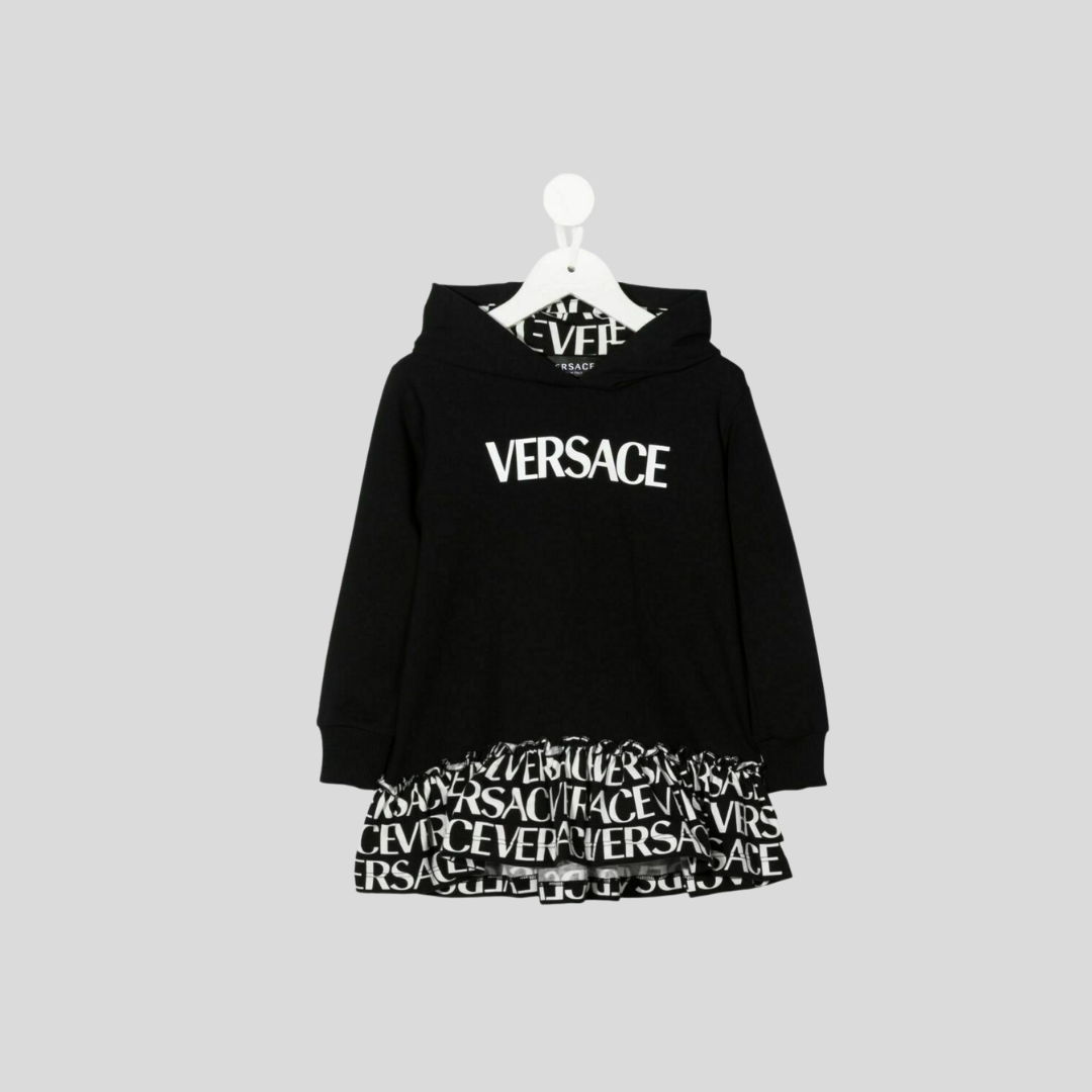 Versace Kids Black Dress